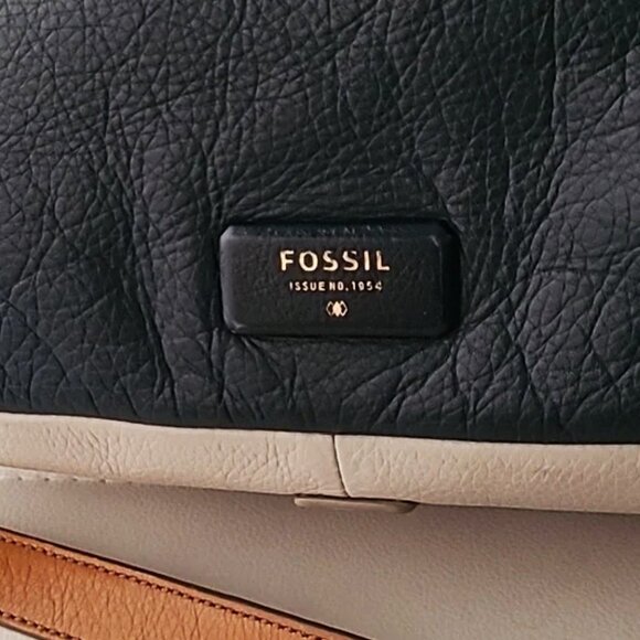 Fossil Emerson Leather Bag Purse - Picture 2 of 7